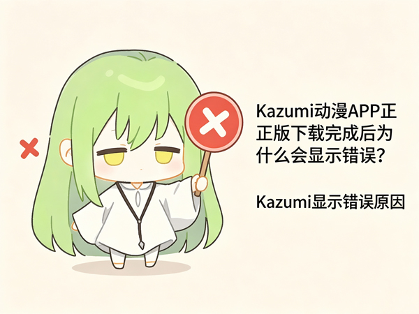 Kazumi显示错误