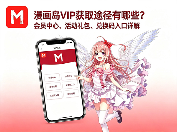 漫画岛VIP获取途径