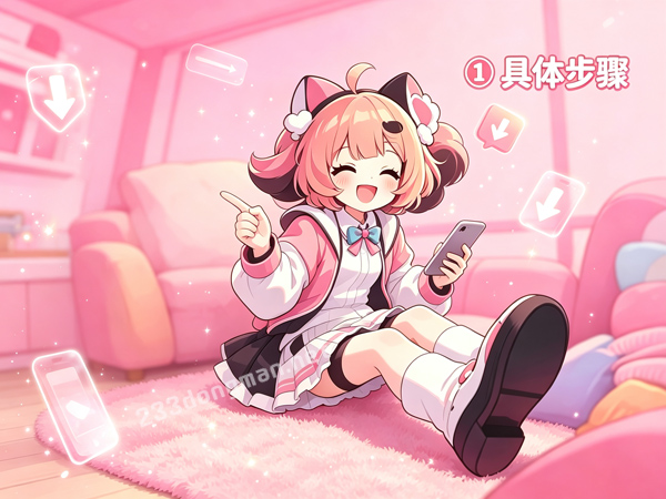 233动漫APP新版免费下载步骤