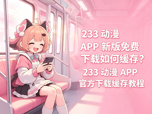 233动漫缓存教程