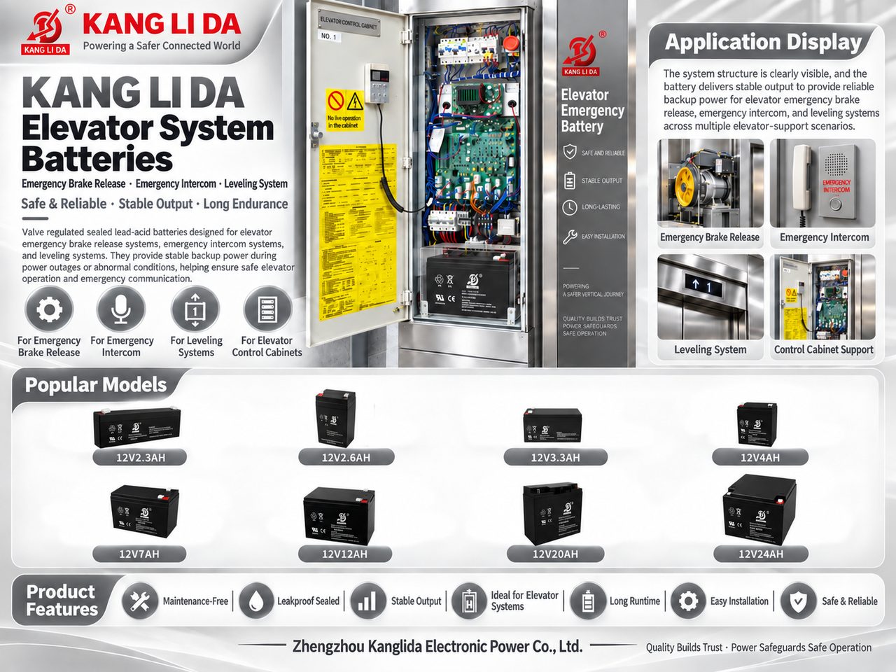 Elevator Backup Battery
