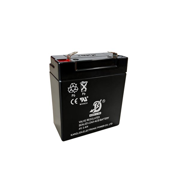Kanglida 4V 3Ah sealed lead acid battery