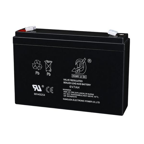 Kanglida 6V 7Ah sealed lead acid battery