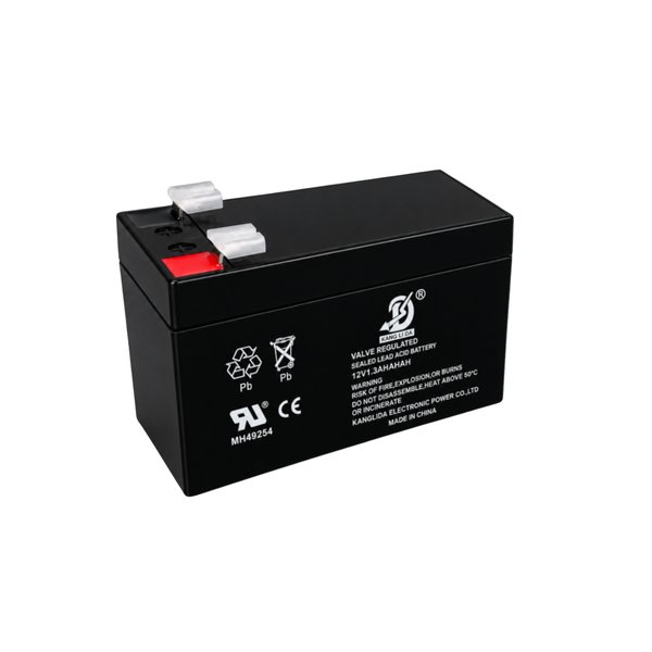 Kanglida 12V 1.3Ah sealed lead acid battery
