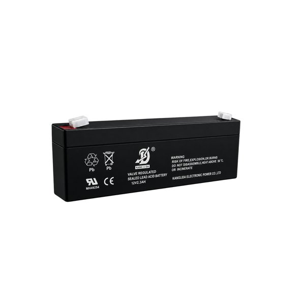 Kanglida 12V 2.3Ah sealed lead acid battery