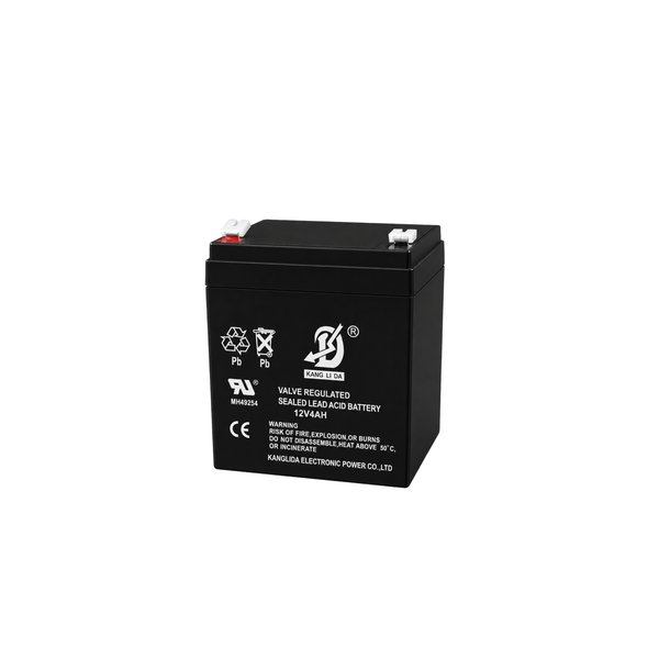 Kanglida 12V 4Ah sealed lead acid battery