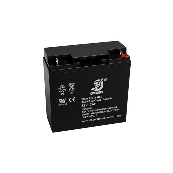 Kanglida 12V 17Ah sealed lead acid battery
