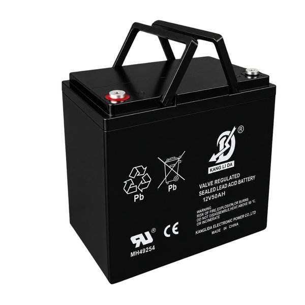 Kanglida 12V 50Ah sealed lead acid battery