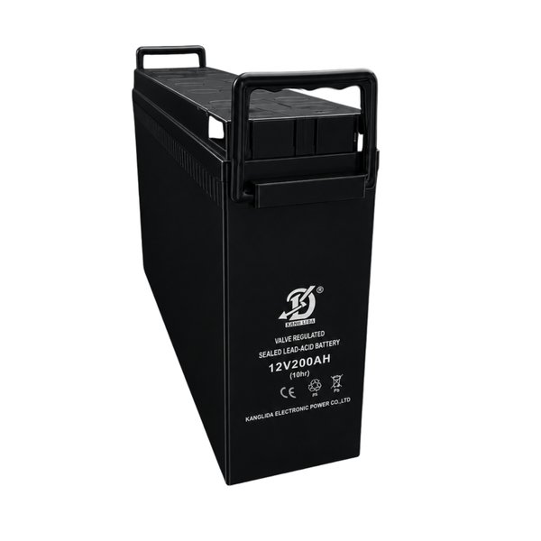 Kanglida FT 12V 200Ah Front Terminal sealed lead acid battery