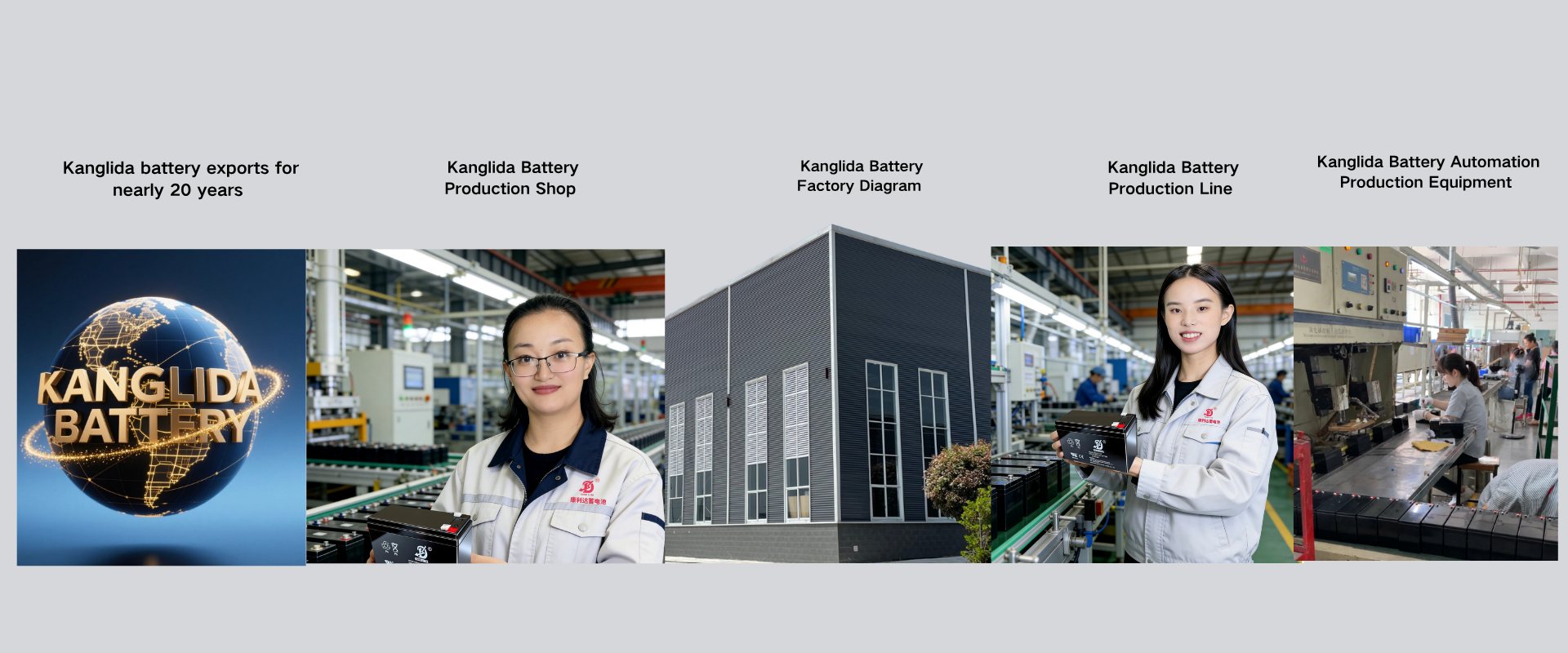 Kanglida battery factory - production shop, production line and automation equipment